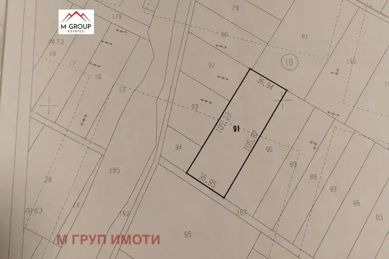 Парцел в Пловдив, с. Белащица