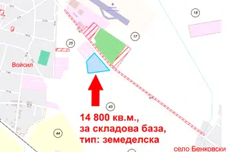 Парцел в Пловдив, с. Бенковски