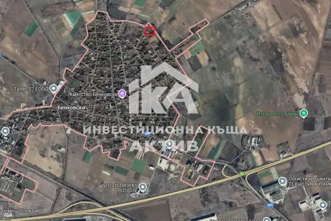 Парцел в Пловдив, с. Бенковски
