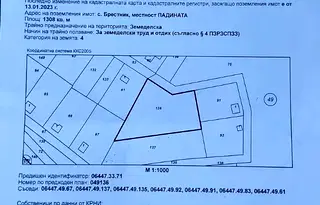 Парцел в Пловдив, с. Брестник