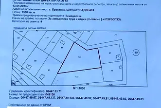 Парцел в Пловдив, с. Брестник