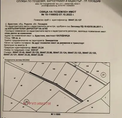 Снимка 4 — Парцел в Пловдив, с. Брестник