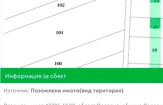 Парцел в Пловдив, с. Марково