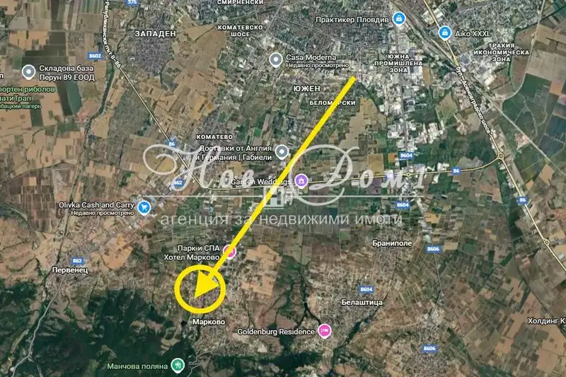 Plot in Plovdiv, Markovo