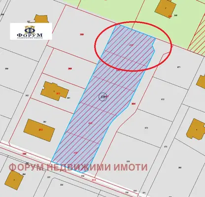 Снимка 2 — Парцел в Пловдив, с. Марково