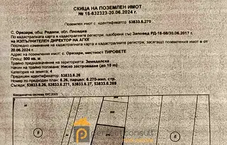 Парцел в Пловдив, с. Оризари
