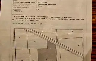 Парцел в Пловдив, с. Радиново