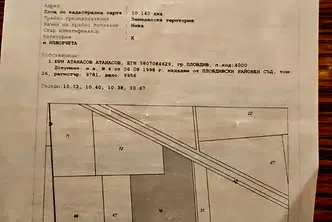 Парцел в Пловдив, с. Радиново