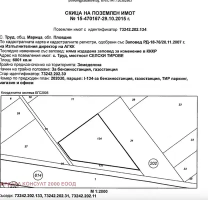 Photo 4 — Plot in Plovdiv, Trud