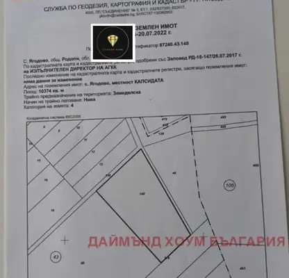 Photo 2 — Plot in Oblast Plovdiv, Yagodovo