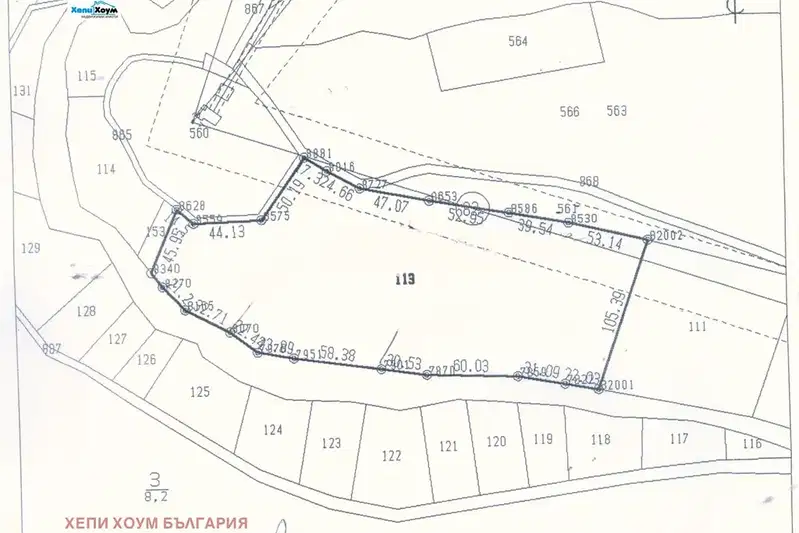 Парцел в Русе, с. Писанец