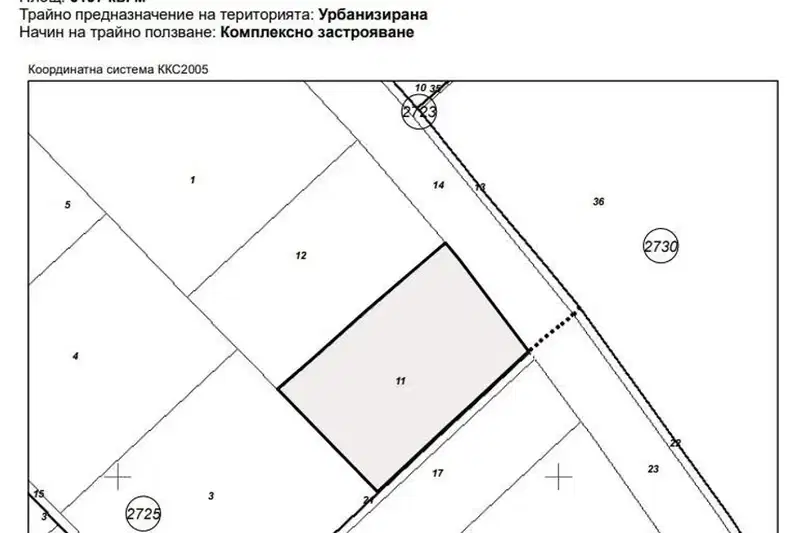 Парцел в София, Божурище