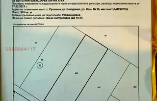 Парцел в София, Божурище
