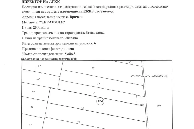 Парцел в София, Ботев
