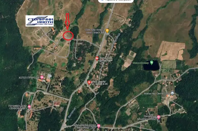 Plot in област София, Dolna Banya