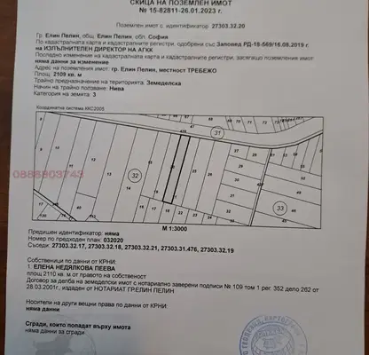 Photo 2 — Plot in област София, Elin Pelin