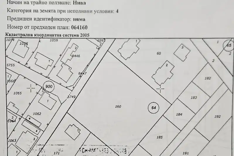 Plot in област София, Kostinbrod