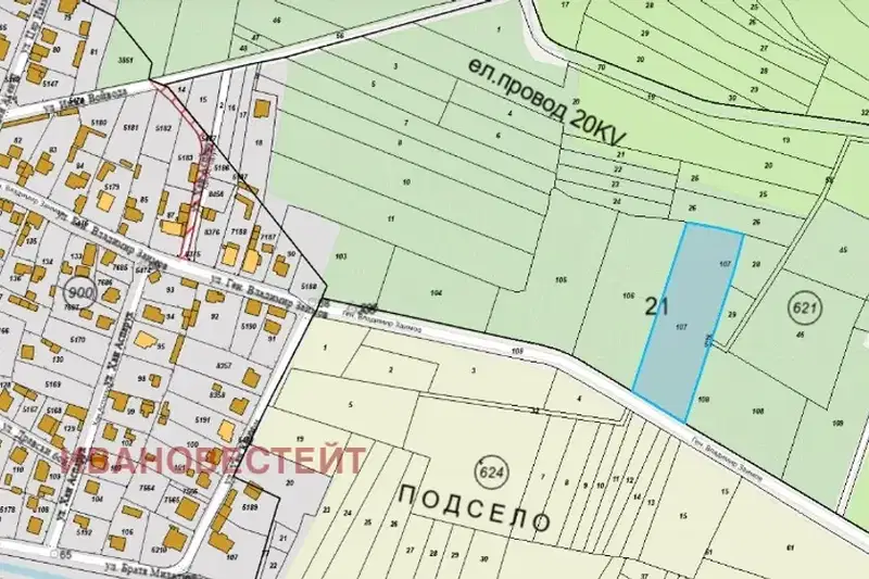 Plot in област София, Kostinbrod
