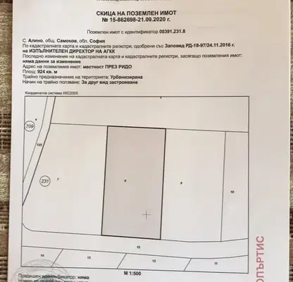 Photo 5 — Plot in област София, Alino