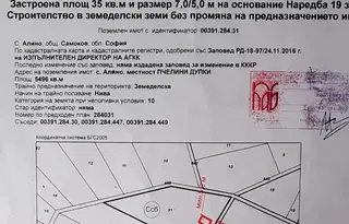 Парцел в София, с. Белчински бани
