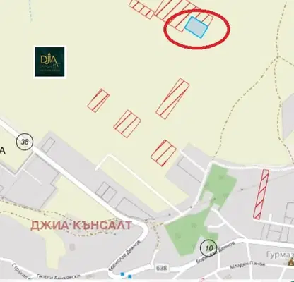 Снимка 3 — Парцел в София, с. Гурмазово