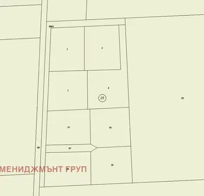 Снимка 4 — Парцел в София, с. Гурмазово