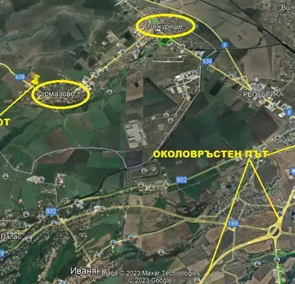 Снимка 4 — Парцел в София, с. Гурмазово