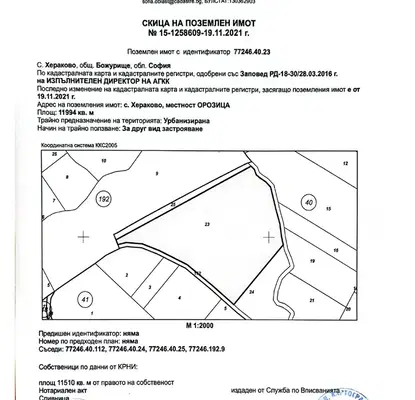 Photo 2 — Plot in област София, Herakovo