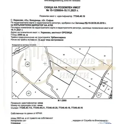 Photo 2 — Plot in област София, Herakovo