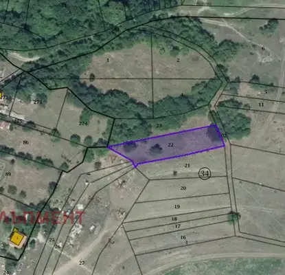 Photo 3 — Plot in област София, Hrabyrsko