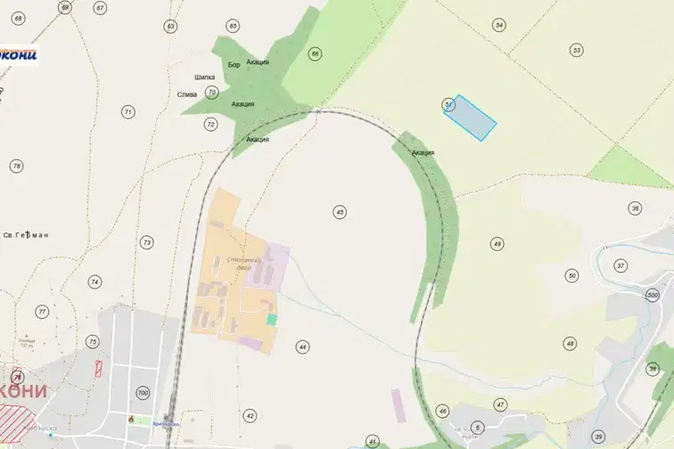 Plot in област София, Hrabyrsko
