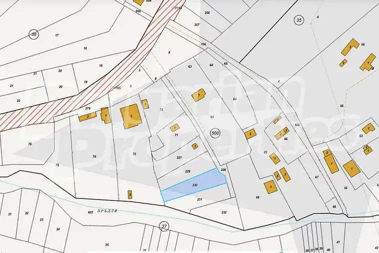 Plot in област София, Hrabyrsko