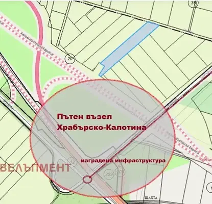 Photo 4 — Plot in област София, Hrabyrsko
