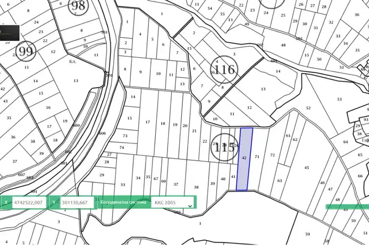 Plot in област София, Hrabyrsko