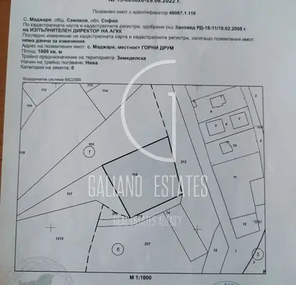 Снимка 3 — Парцел в София, с. Маджаре