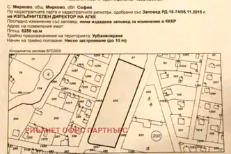 Парцел в София, с. Мирково