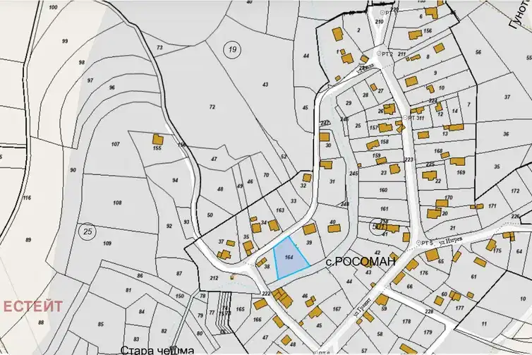 Plot in област София, Rosoman