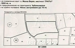 Парцел в Стара Загора, с. Малка Верея