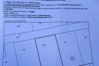Парцел в Стара Загора, с. Ягода