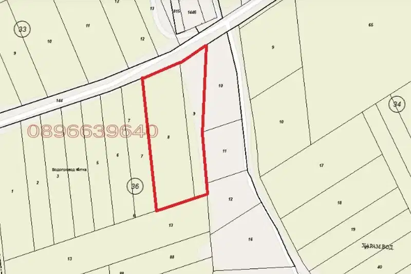 Plot in Oblast Varna, Aksakovo