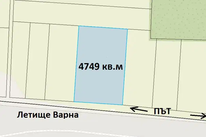 Парцел във Варна, Аксаково