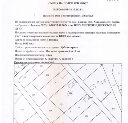 Снимка 4 — Парцел във Варна, Аксаково
