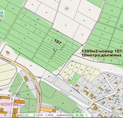 Снимка 2 — Парцел във Варна, Бяла