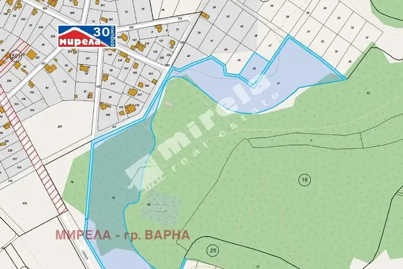 Парцел във Варна, с. Новаково