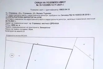 Парцел във Велико Търново, Стражица
