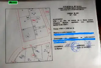 Парцел във Враца, с. Бели извор