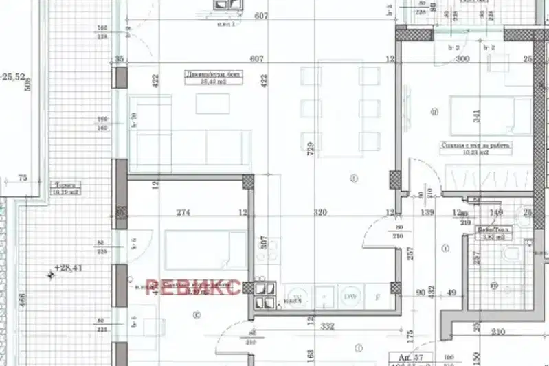 3-bedroom apartment in Кайсиева ина