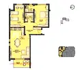 Снимка 2 — Тристаен апартамент в с. Бистрица