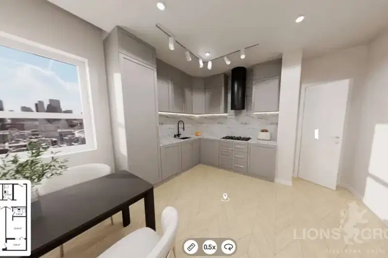 3-bedroom apartment in Кайсиева ина