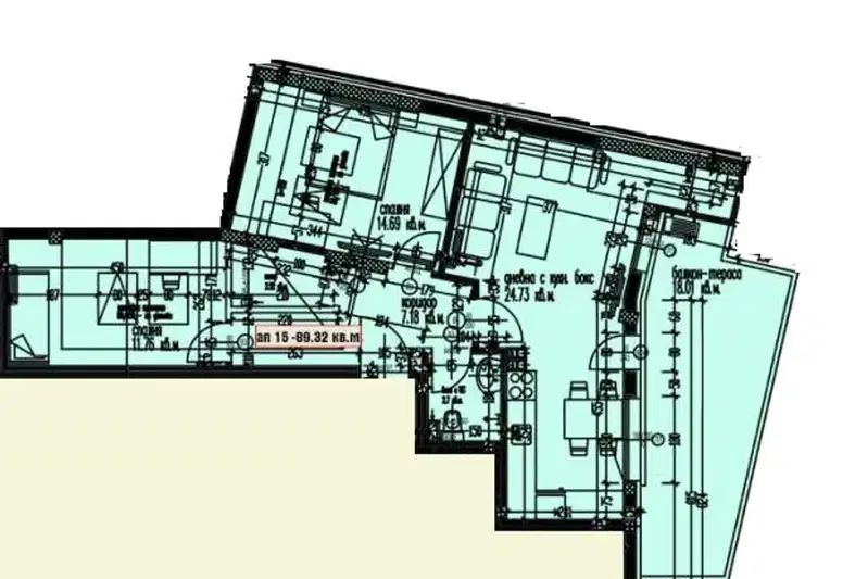 3-bedroom apartment in Varna, Asparuhovo